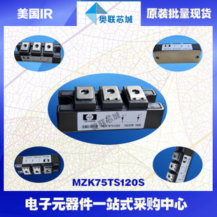 原装美国IR功率快恢复二极管模块MZK75TS120U大批量,现货直拍！